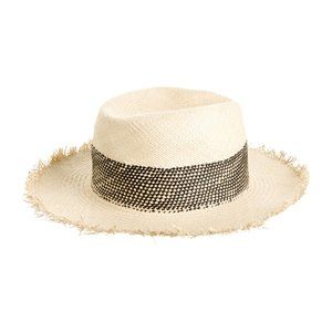 Rag & Bone Frayed Edge Straw Panama Hat